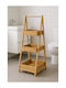 Bibliotecă 5five Bamboo 30x25,5x78 cm