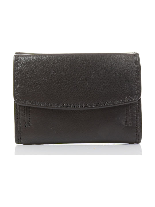 Kion 323 Small Leather Women's Wallet Black