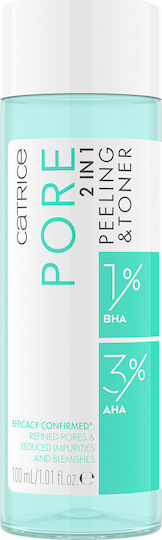Catrice Cosmetics Pore 2-in-1 Toner Lotion Τόνωσης Προσώπου 100ml