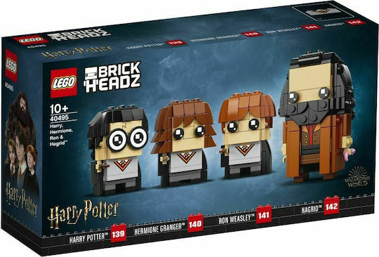 LEGO Brick Headz Harry Hermione Ron & Hagrid за 10+ Години
