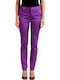 Dsquared2 Femei Satin Pantaloni Violet