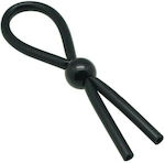 Toyz4lovers Timeless Pleasure Noose Cock Ring Cock Negru