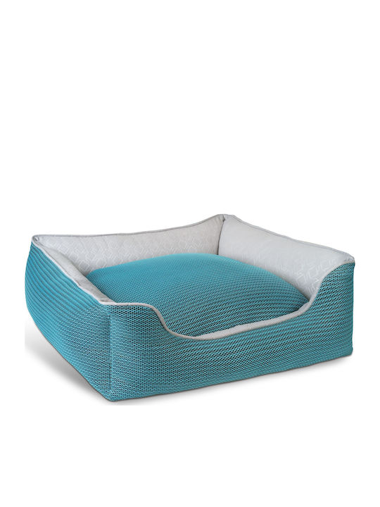 Glee Sofa Dog Bed Blue 70x60cm