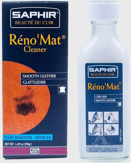 Saphir Reno'Mat Καθαριστικό για Δερμάτινα Παπούτσια 100ml