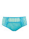 Felipa 23312 Damen Boxer mit Spitze Türkis
