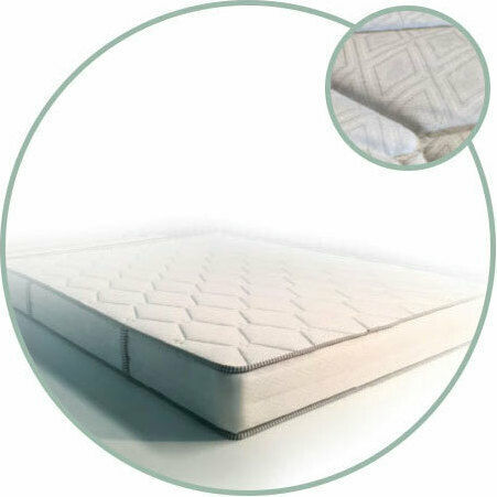 Achaia Strom Economy Orthopedic Semi-double Ortopedie Saltea 130x190x19cm cu Arcuri