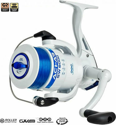 Trabucco Achab SW 6000FD Fishing Reel for Surf Casting