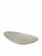 Leone Serving Platter Oval White 18x10cm