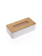 Eurocasa Plastic Tissue Holder 6724 White 26x13x9cm