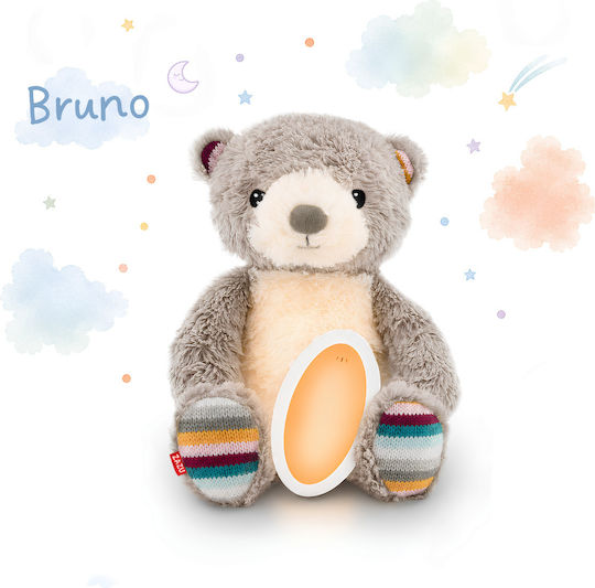 Zazu Bruno V2 Мече За Сън Запис На Глас С Бели Шумове Плач Светлина Нощна