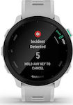 Garmin Forerunner 55 42mm Waterproof Smartwatch with Heart Rate Monitor (White)
