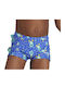 Speedo Corey Croc Allover Kids Swimwear Swim Shorts Blue