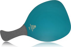 My Morseto Beach Racket Turquoise 500gr with Slanted Handle Gray