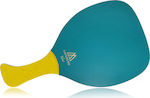 My Morseto Beach Racket Turquoise 500gr with Slanted Handle Yellow