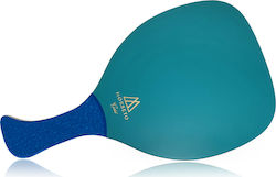 My Morseto Strandracket Türkis 500gr mit Schrägem Griff Blau