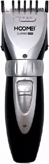 Hoomei Wiederaufladbar Haarschneidemaschine Silber HM-7740