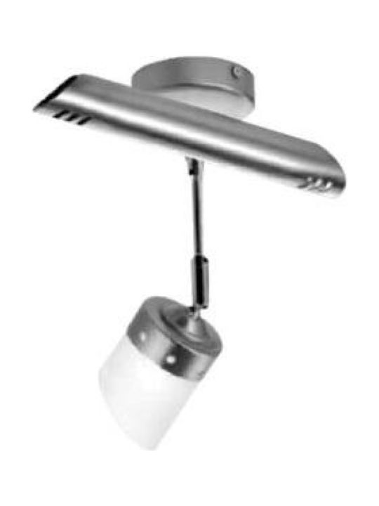 Fos me Single Spot with Socket G9 in Silver Color