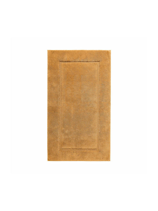 Graccioza Non-Slip Bath Mat Cotton Egoist 31166-6123935 Camel 50x80cm