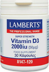 Lamberts Vitamin D3 Vitamin 2000iu 30 caps