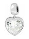 Folli Follie Charm with design Heart from Silver