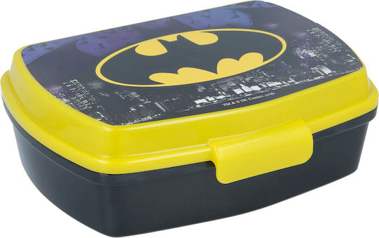Stor Пластмасово детско контейнерче за храна Batman Черен x x 5.6cm