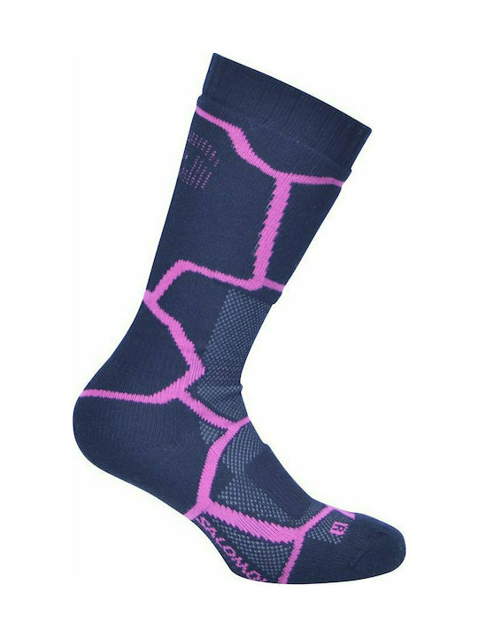 Salomon Freestyle Fusion Pro Ski & Snowboard Socks Purple 1 Pair