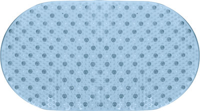 Arvix Provence Bathtub Mat with Suction Cups Blue 38x69cm
