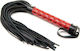 Fetish Addict Flogger Diamond Pattern Μαστίγιο σε Κόκκινο Χρώμα