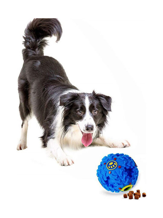 ANM-0008 Παιχνίδι Σκύλου Μπάλα για Κατοικίδια 10cm Μπλε