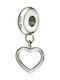 Folli Follie Charm with design Heart from Silver