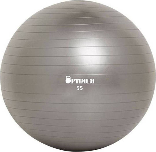 Optimum Ball Pilates 55cm 0.9kg in Gray Color