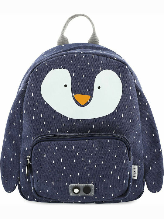 Trixie Mr Penguin School Bag Backpack Kindergarten in Blue color