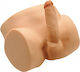 Topco Sales Virtual Sex Featherweight Cyberskin Cock & Ass Masturbator Butt