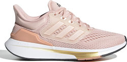 Adidas EQ21 Run Γυναικεία Αθλητικά Παπούτσια Running Vapour Pink / Ambient Blush