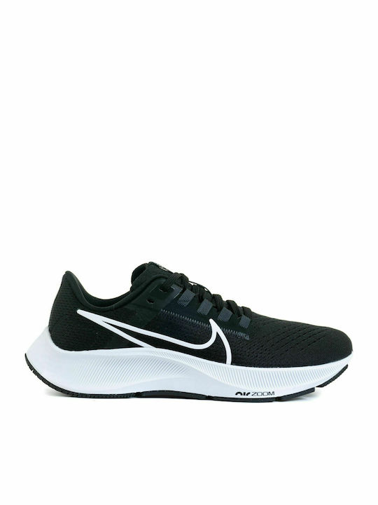 Nike Air Zoom Pegasus 38 Γυναικεία Αθλητικά Παπούτσια Running Black / Anthracite / Volt / White