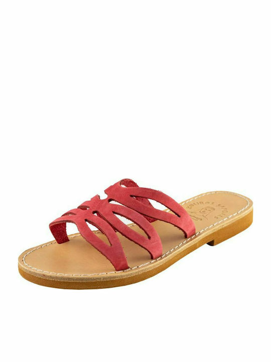 KOUROS-SKIN SANDALS-6-21-RED