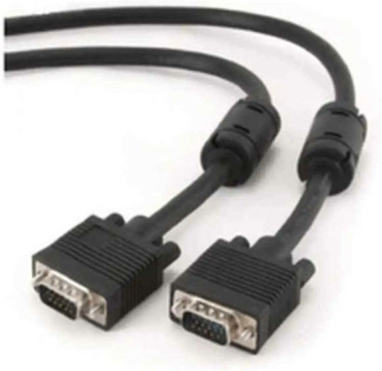 Gembird Cable VGA male - VGA male Μαύρο 15m (CC-PPVGA-15M-B)