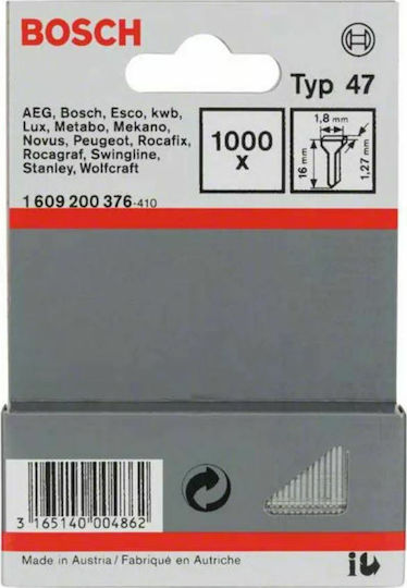 Bosch 1609200376 Cuie 1.8x1.27x16mm 1000buc