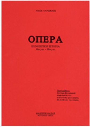 Nakas Νίκος Χαριζάνος Όπερα Συνοπτική Ιστορία Theoriebuch