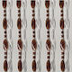 Sidirela Plastic Door Curtain Cognac-Transparent 100x220cm