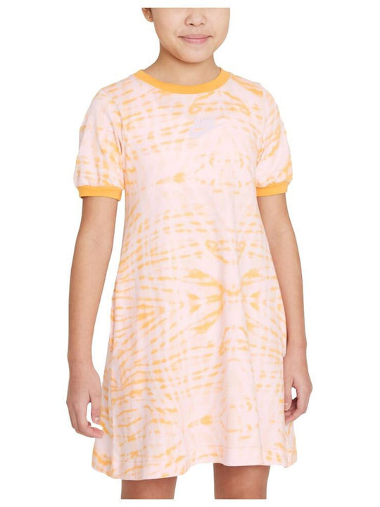 Nike Sportswear Rochie pentru Copii Mâneca scur...