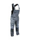 Bormann Pro Milano Work Coverall Dungarees Gray