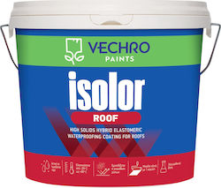 Vechro Isolor Roof Ελαστομερές Ακρυλικό Επαλειφόμενο Στεγανωτικό 3lt Λευκό