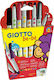 Giotto Be-be Μαρκαδόροι Ζωγραφικής 5mm Πλενόμενοι, Μαγικοί Σετ 8 χρώματα