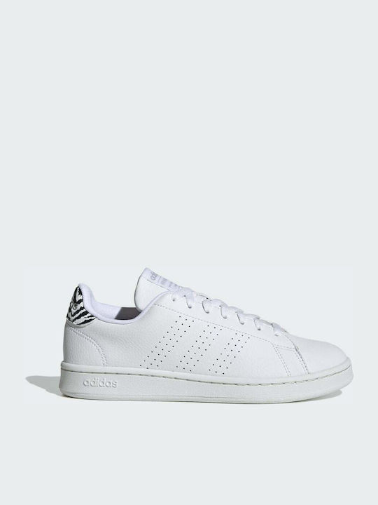 Adidas Advantage Γυναικεία Sneakers Cloud White / Crystal White