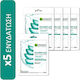 Garnier Hyaluronic Aloe Serum Tissue Face Moisturizing Mask 5pcs 140gr