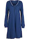Luna Winter Women's Robe Blue 970