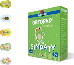 Master Aid Ortopad Bamboo Simpaty Παιδικά 76x54mm 20τμχ Master Aid Ortopad Bamboo Simpaty Παιδικά 76x54mm 20τμχ