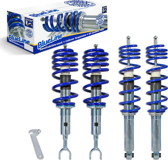 JOM Blueline Set Suspensions Adjustable 4pcs for Audi A4 1994-2000