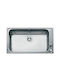 Teka Bahia 1B Plus Ένθετος Νεροχύτης Inox Σατινέ Μ73.6xΠ43.1cm Ασημί